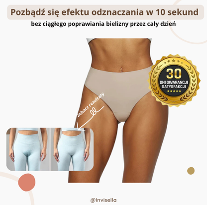 Bezszwowe Stringi by Invisella™ - Bez Efektu Odznaczania
